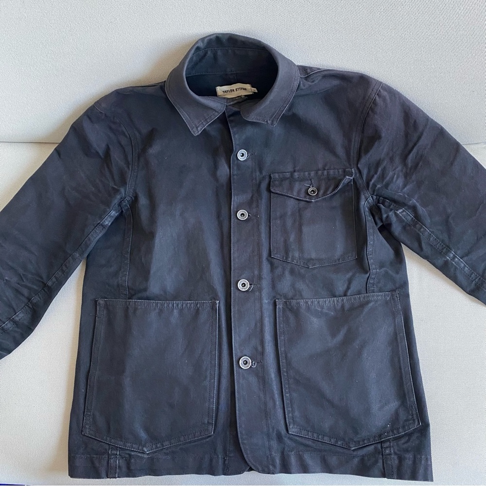 Taylor Stitch Waxed Canvas Chore Work Jacket